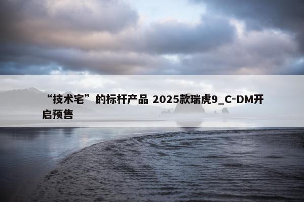 “技术宅”的标杆产品 2025款瑞虎9_C-DM开启预售